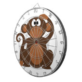 Cute Monkey Dartbord (Voorkant Rechts)