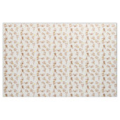 Cute Monkey en Bananas Pattern Stof (Fat Quarter)