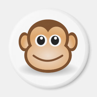 Cute Monkey Face Magneet