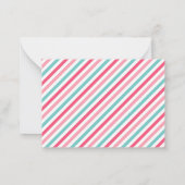 Cute Monkey Girl Oerwoud Advice Kaarten Baby showe Notitiekaartje (Achterkant)