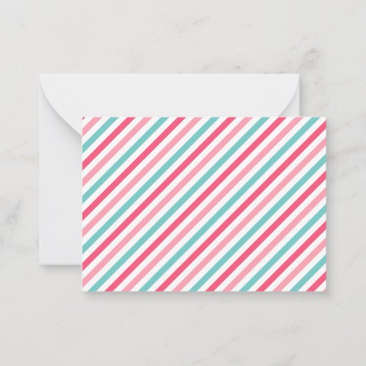 Cute Monkey Girl Oerwoud Advice Kaarten Baby showe Notitiekaartje (Achterkant)