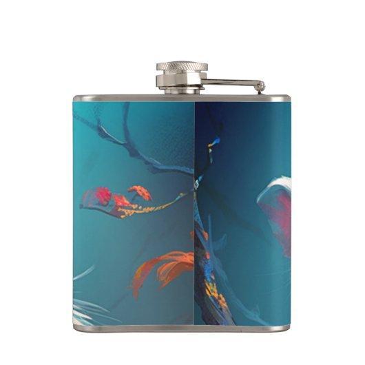 Cute Monkey Heupfles (Achterkant)