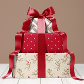 Cute Monkey Holiday Kerstmis Inpakpapier Vel