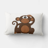 Cute Monkey Kussen (Voorkant)