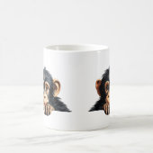 Cute Monkey-Mok Koffiemok (Center)