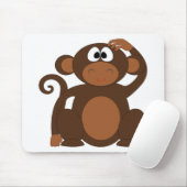 Cute Monkey Muismat (Met muis)