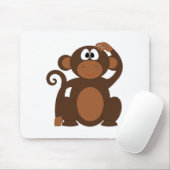 Cute Monkey Muismat (Met muis)