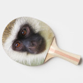 Cute monkey portret tafeltennisbatje (Zijkant)