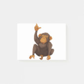 Cute monkey post-it® notes (Voorkant)
