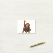 Cute monkey post-it® notes (Op bureau)