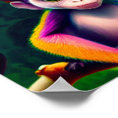 Cute Monkey Poster (Hoek)