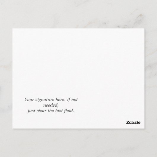 Cute Monkey Red Hearts Valentijn Briefkaart (Achterkant)