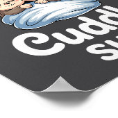 Cute Monkey Sleep Couple This Is My Cuddle  Poster (Hoek)