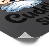 Cute Monkey Sleep Couple This Is My Cuddle  Poster (Hoek)