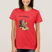 Cute monkey t-shirt (Voorkant)