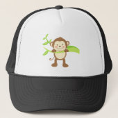 Cute Monkey Trucker Pet (Voorkant)
