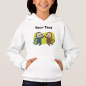 Cute Monkeys Hoodie (Voorkant)