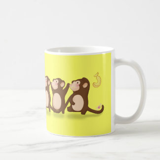 Cute Monkeys Koffiemok