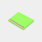 Cute Monkeys Post-it® Notes (Schuin)