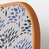 Cute Monogram Team/Club Name with Geometric Shapes Pickleball Paddle (Links Detail)