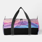 Cute Monogrammed Colorful Plunjezak (Achterkant)