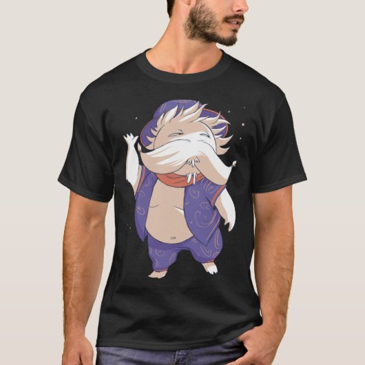 Cute Monster Asian T-shirt (Voorkant)
