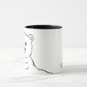 Cute Monster Beer Mok (Midden)