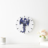 Cute Monster Dragon Ronde Klok (Huis)