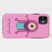 Cute Monster. Ik heb je in de gaten. Case-Mate iPhone Case (Achterkant (horizontaal))