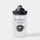 Cute Monster Juice Water Fles (Achterkant)