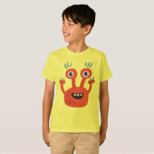 Cute Monster Kawaii Creature T-shirt (Voorkant volledig)