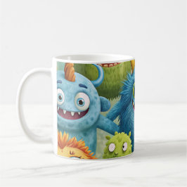 Cute Monster Koffiemok
