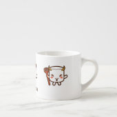 Cute Monster Marshmallows Halloween Espresso Kop (Rechts)