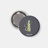 Cute Monster op maat Magneet (Voorkant / Achterkant)