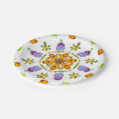 cute monster paper plates papieren bordje (Gekanteld)