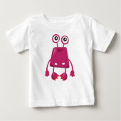 Cute Monster, Roze Monster, Funny Monster, Gekke (Voorkant)