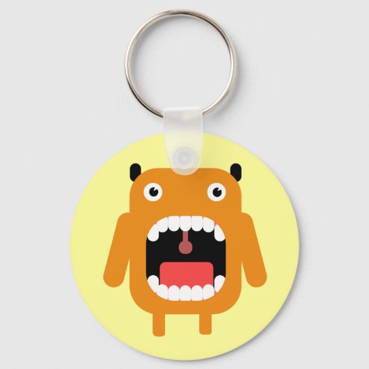 Cute Monster Sleutelhanger (Voorkant)