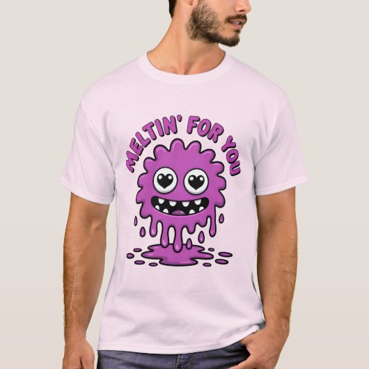Cute Monster T-shirt (Voorkant)
