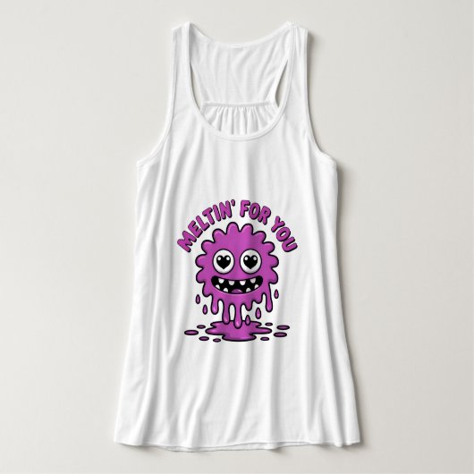 Cute Monster Tanktop (Design voorkant)