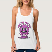 Cute Monster Tanktop (Voorkant)