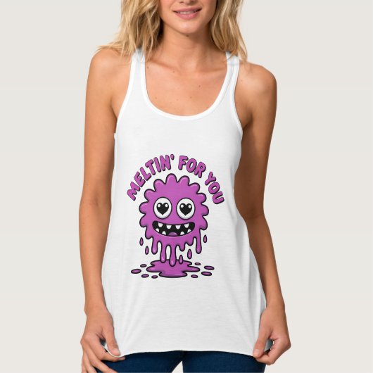 Cute Monster Tanktop (Voorkant)
