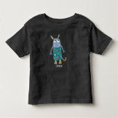 Cute Monsters gepersonaliseerd Kinder Shirts (Voorkant)