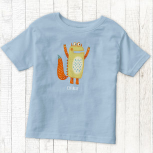 Cute Monsters gepersonaliseerd Kinder Shirts
