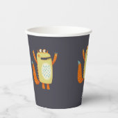 Cute Monsters gepersonaliseerd Papieren Bekers (Voorkant)