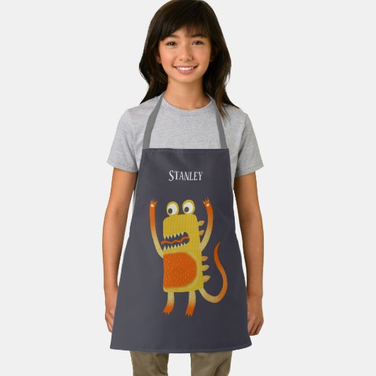 Cute Monsters gepersonaliseerd Schort (Insitu)