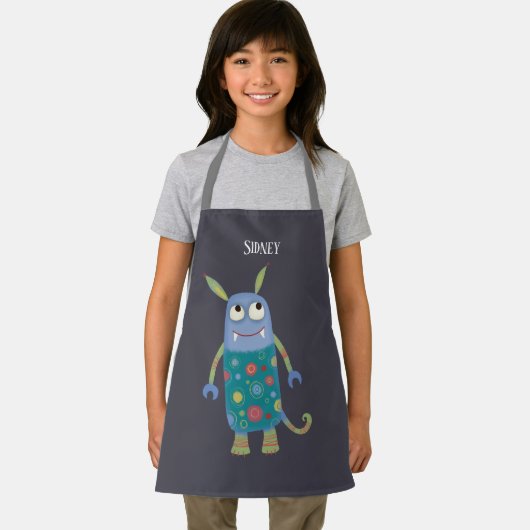 Cute Monsters gepersonaliseerd Schort (Insitu)