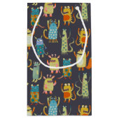 Cute Monsters Klein Cadeauzakje (Achterkant)