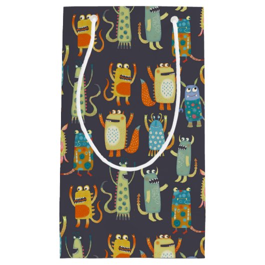 Cute Monsters Klein Cadeauzakje (Voorkant)