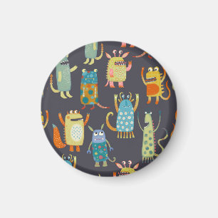 Cute Monsters Magneet