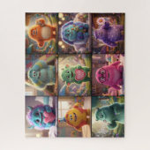 Cute Monsters Puzzel (Verticaal)